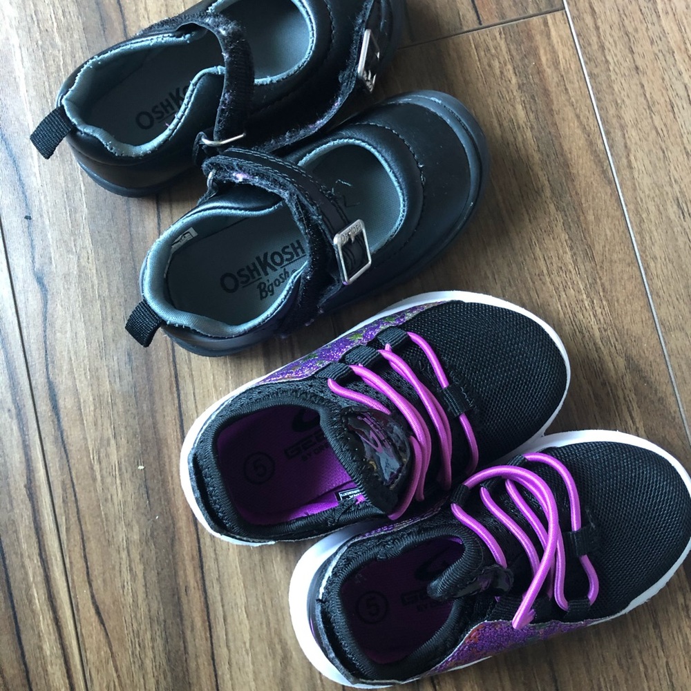 Toddler girls shoe bundle size 4 & 5
